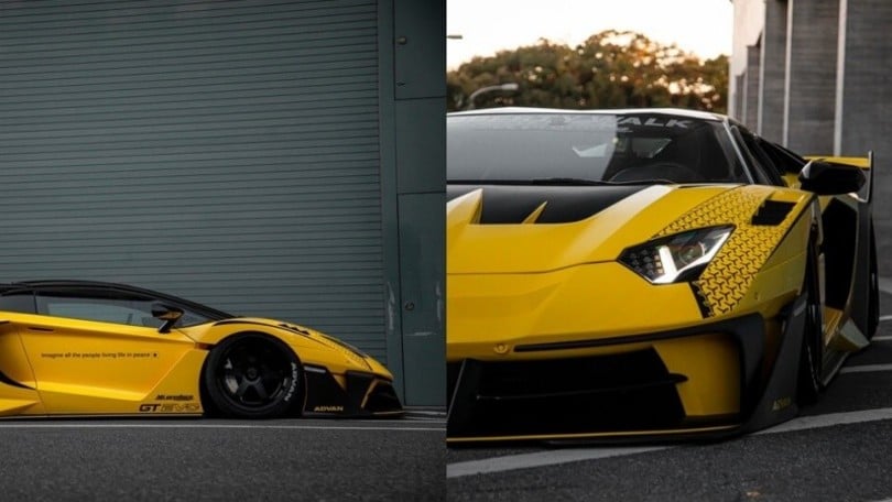 Lamborghini Aventador GT EVO, il tuning di Liberty Walk
