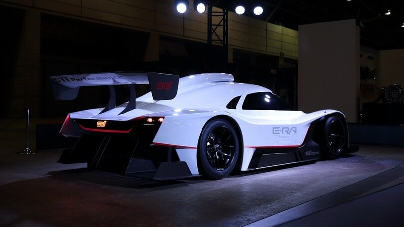 Doppietta elettrica Subaru con STI E-Ra e Solterra STI Concept