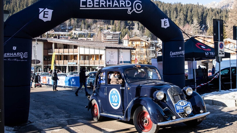 Winter Marathon 2022, le auto storiche a Madonna di Campiglio