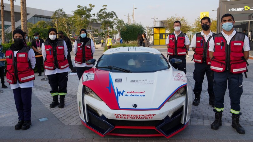 Lykan HyperSport, la nuova ambulanza di Dubai è una supercar da 400 km/h