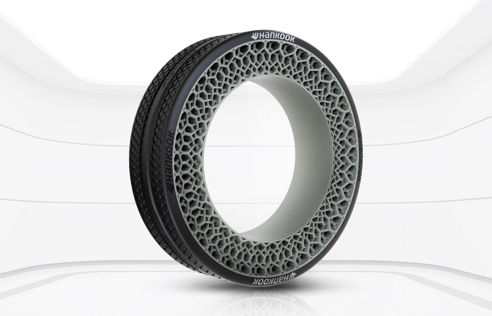 Hankook i-Flex, concept di pneumatico senza aria per la guida autonoma