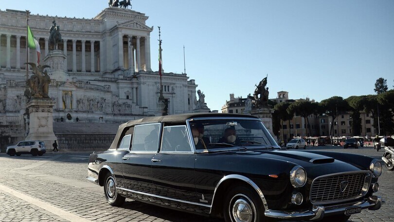 Lancia Flaminia, la "first lady" del Presidente della Repubblica è Targa Oro ASI