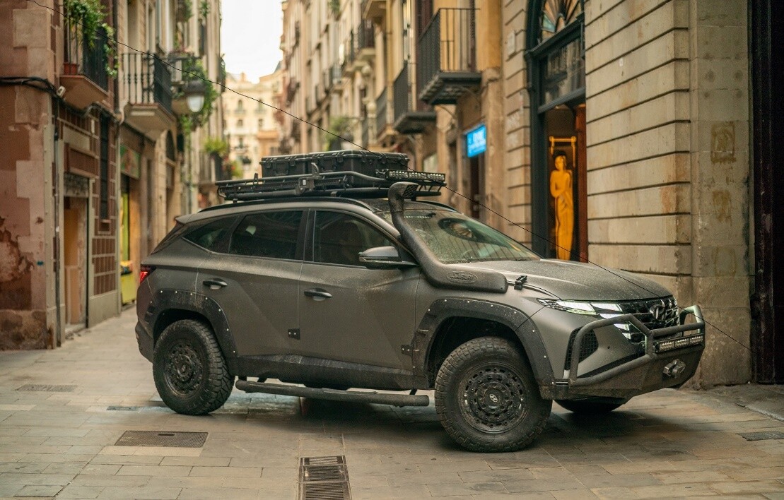Hyundai Tucson, una "Beast" per il film Uncharted