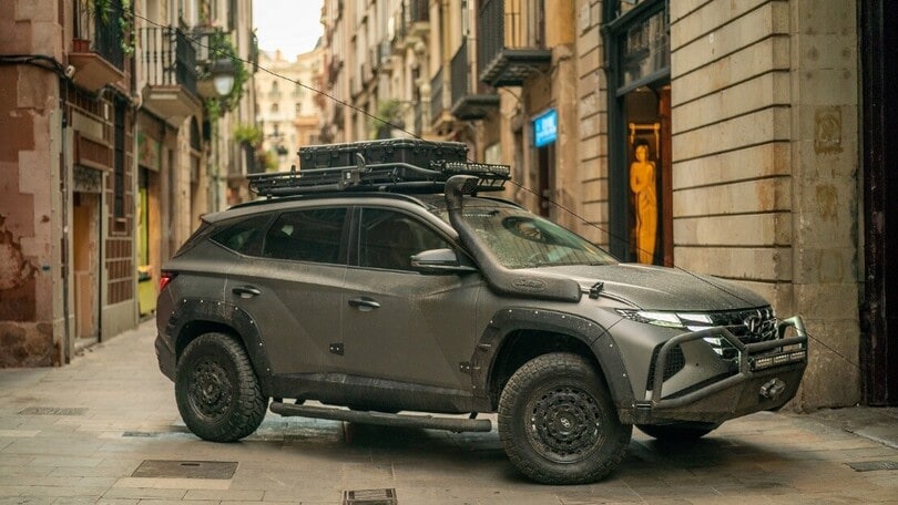 Hyundai Tucson, una "Beast" per il film Uncharted