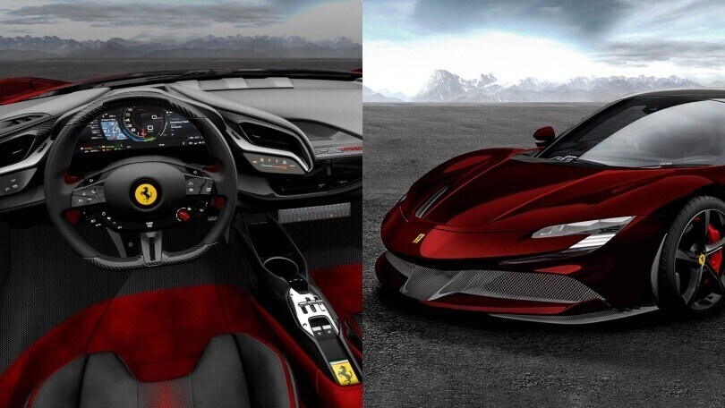 Ferrari SF90 Stradale, look "vulcanico" con il nuovo Rosso Taormina