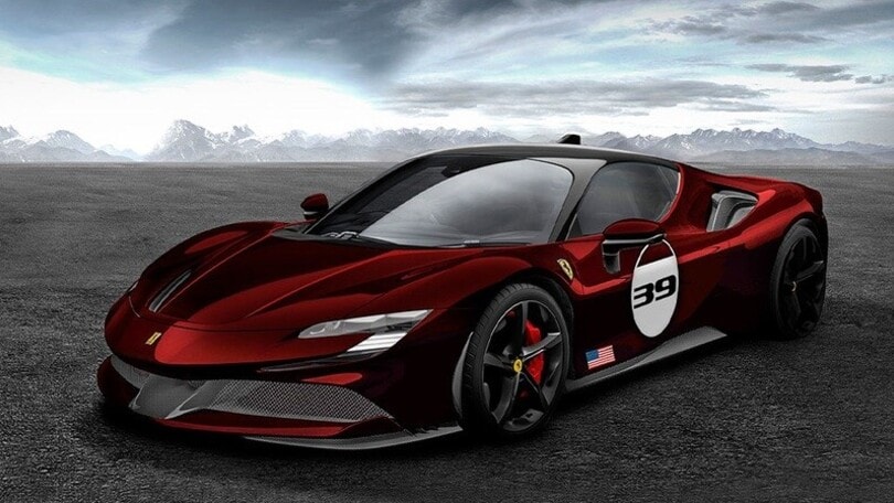 Ferrari SF90 Stradale, il Rosso Taormina esalta la super ibrida