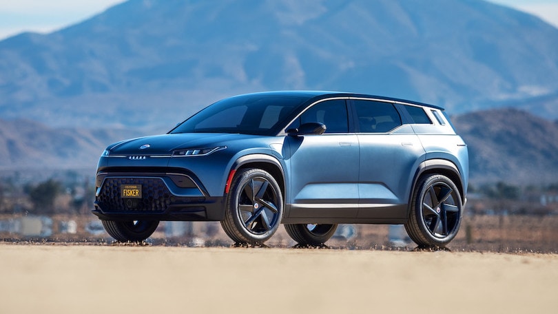 Fisker Ocean, debutta a Barcellona la visione per l'Europa