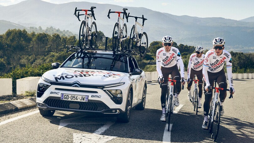 Citroën e AG2R, si rinnova la partnership con la squadra ciclistica francese