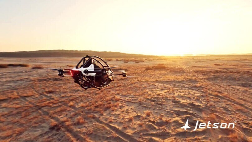 Jetson One, l'aereo elettrico privato da 80.000 euro in azione