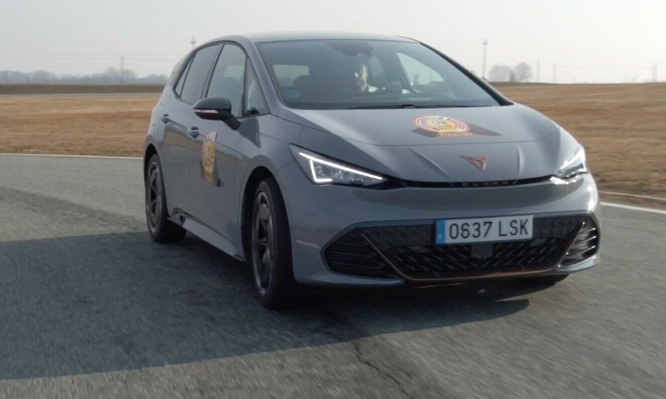 Car of The Year 2022, la prova della Cupra Born