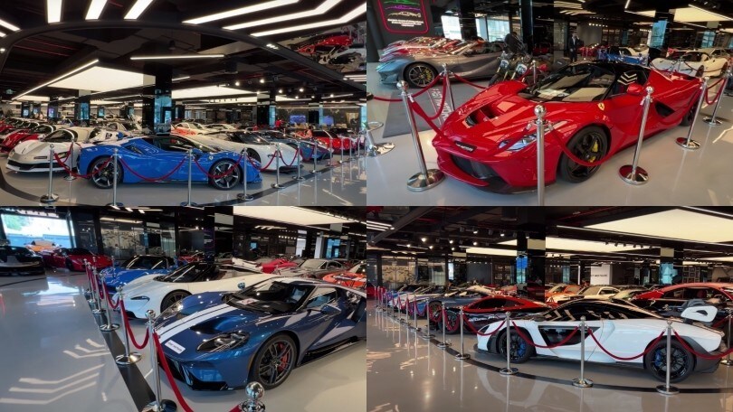 Dubai, quante supercar nello showroom F1rst Motors