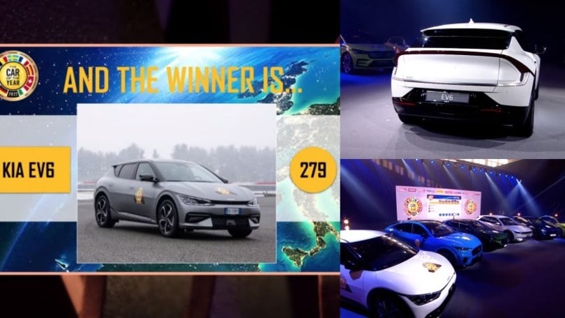 Car of the year 2022: la Kia Ev6 vince il premio Auto dell'Anno 2022