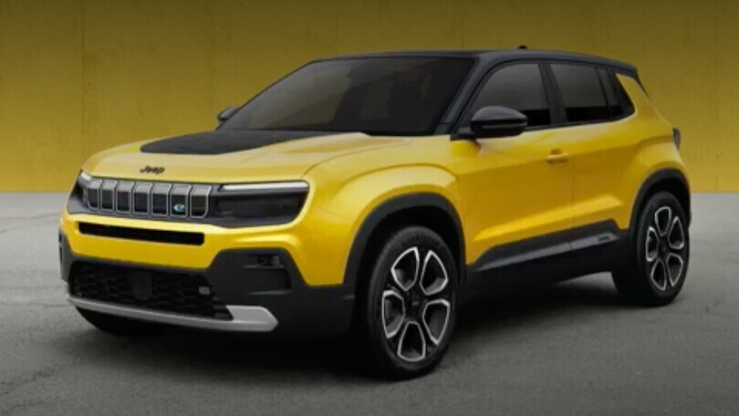 Nuova Jeep elettrica 2023, le prime immagini del B-suv