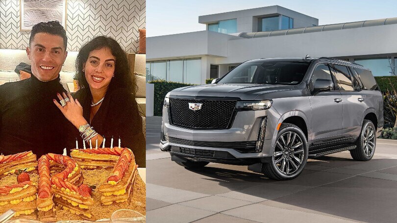 Ronaldo, la compagna gli regala una Cadillac Escalade da 180.000 euro