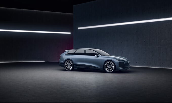 Nuova Audi A6 Avant e-tron concept: il design