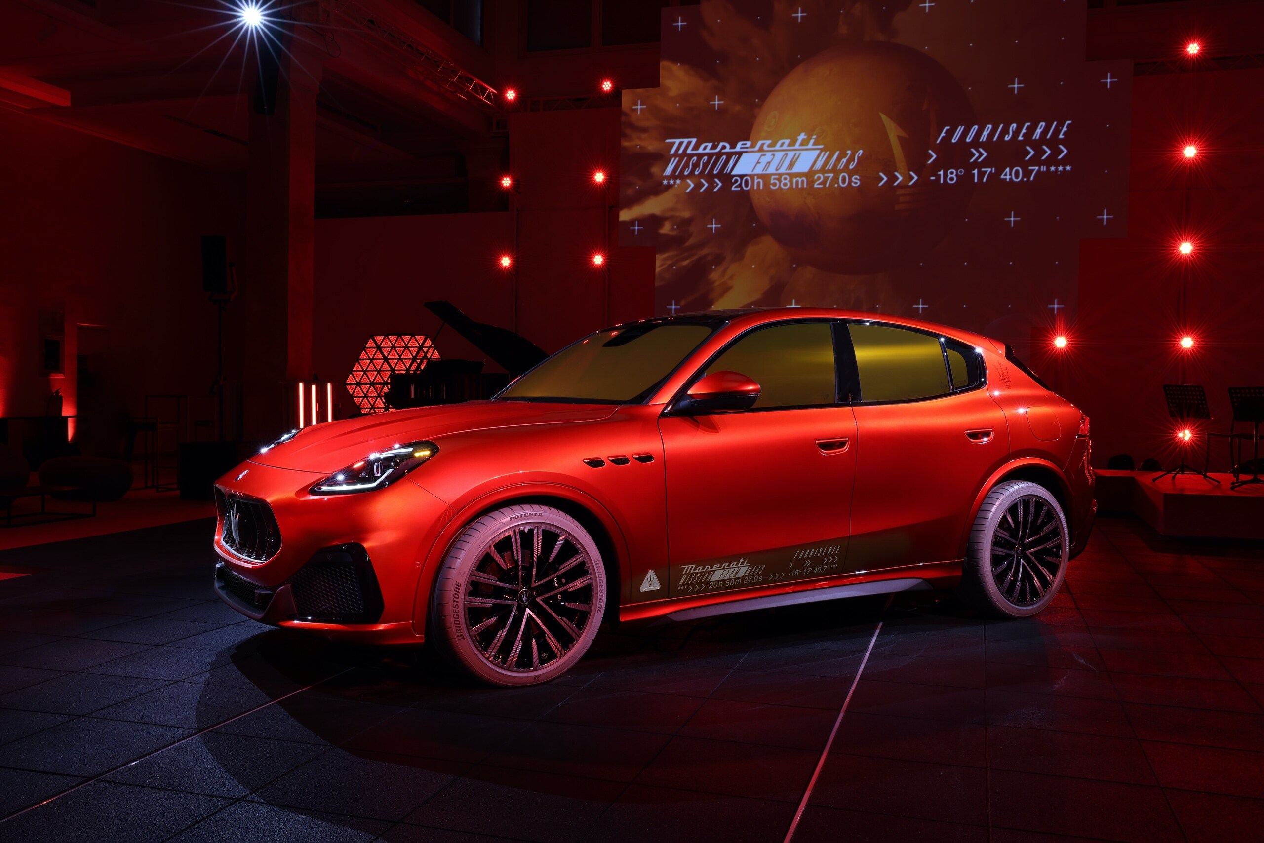 Maserati Grecale Fuoriserie, in missione su Marte