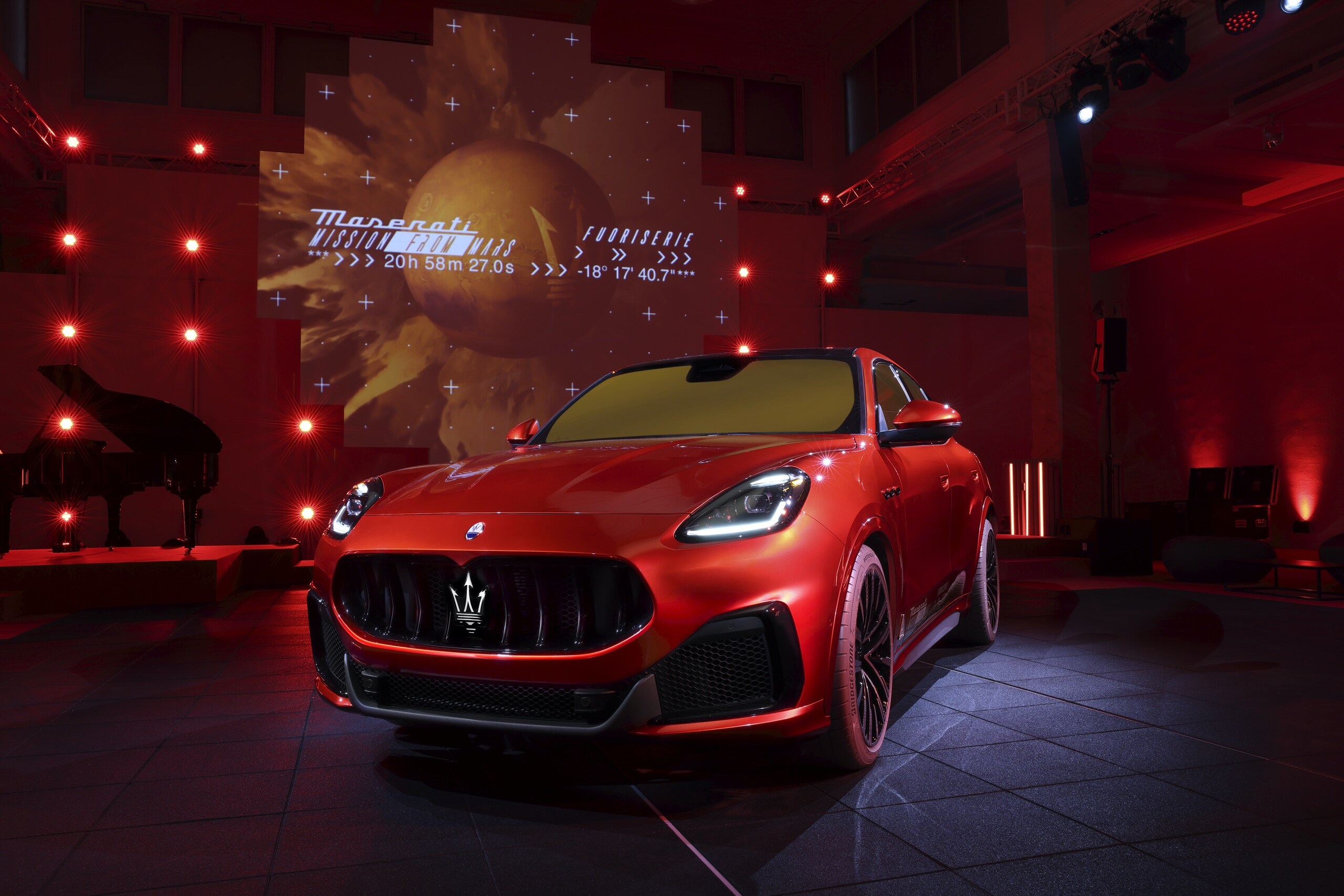 Maserati Grecale Fuoriserie, in missione su Marte