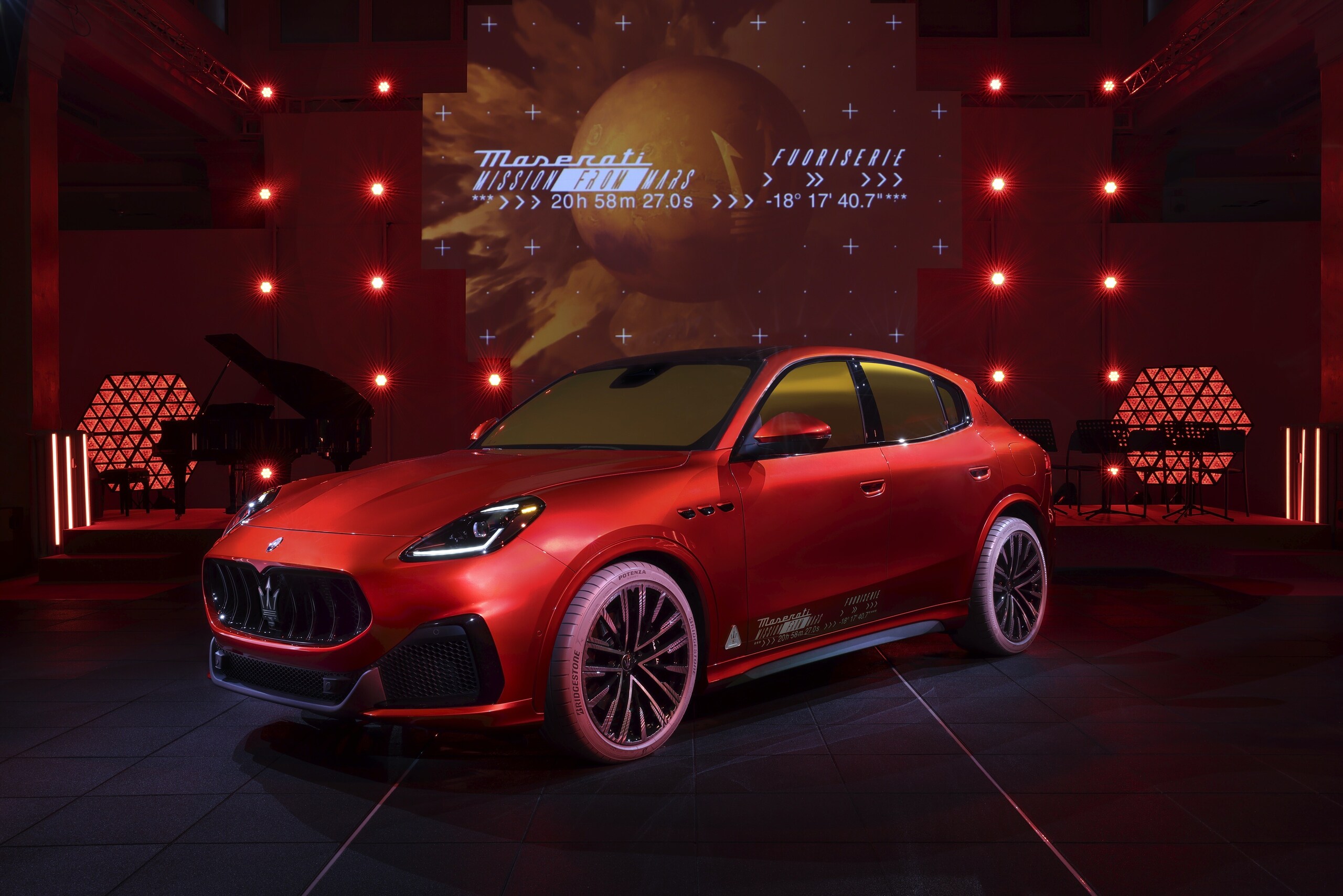 Maserati Grecale Fuoriserie, in missione su Marte