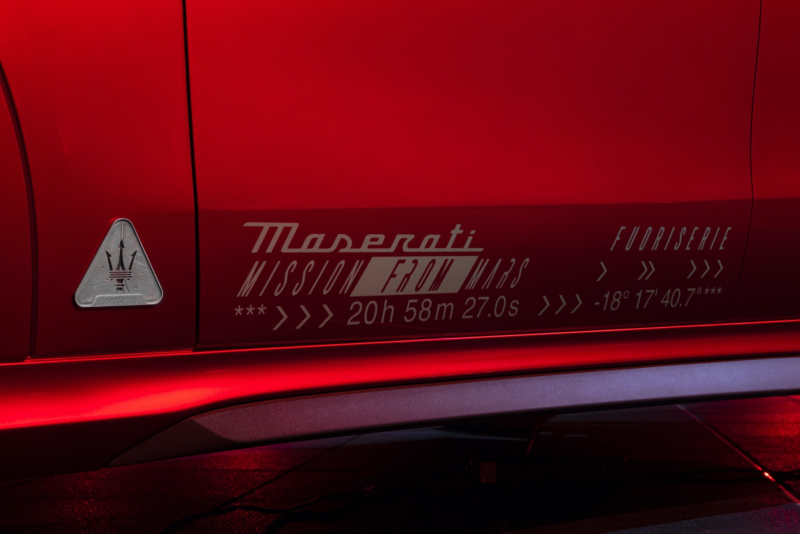 Maserati Grecale Fuoriserie, in missione su Marte