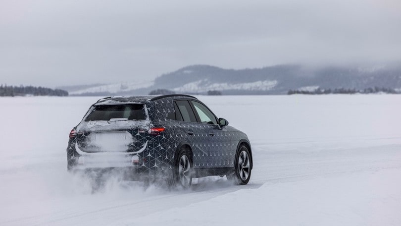 Nuova Mercedes GLC, i muletti