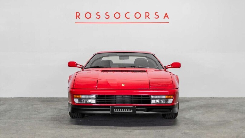 La vecchia Ferrari Testarossa di Jean Todt