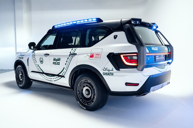 W Motors Ghiath, il super SUV della polizia di Dubai