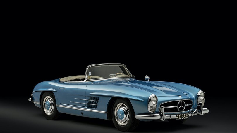La leggendaria Mercedes 300 SL Roadster di Fangio