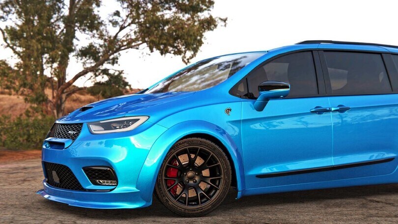 Chrysler Pacifica con il V8 Hellcat