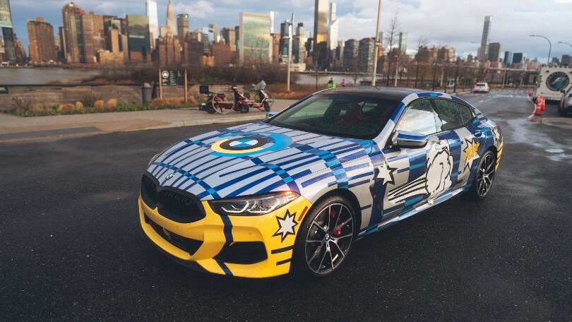 BMW M850i xDrive Gran Coupé di Jeff Koons all’asta ad un prezzo folle!