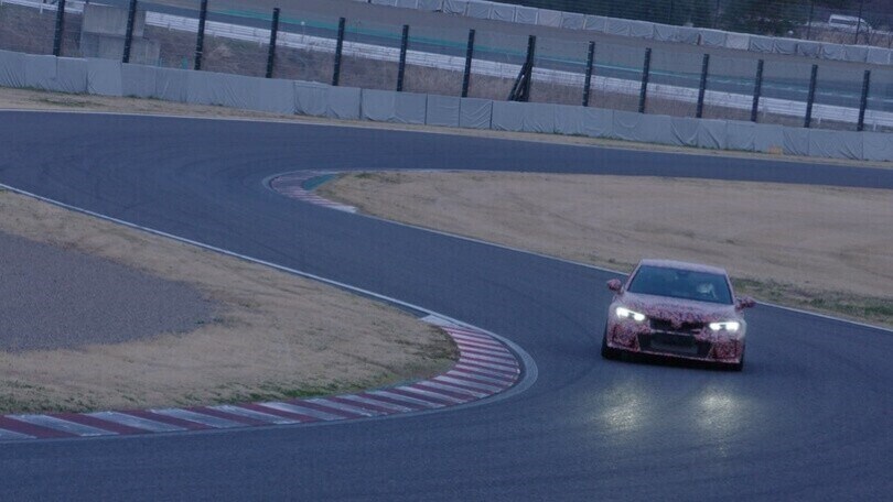 Honda Civic Type R, record a Suzuka: il video on board