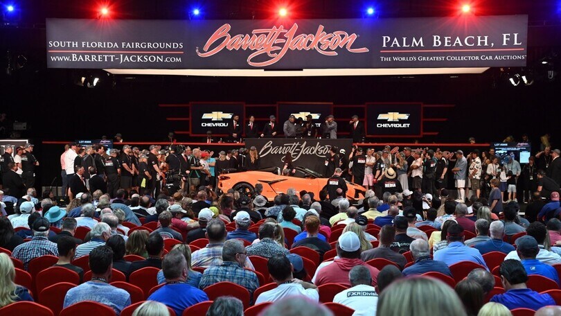 C8 Corvette Z06 Convertible venduta all'asta a una cifra pazzesca