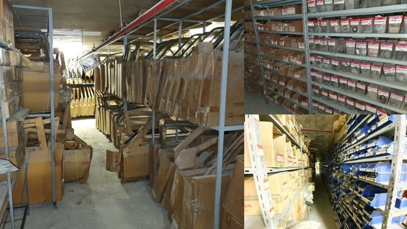 In Giordania c’è un magazzino coi pezzi di ricambio Honda che vale più di 1 milione!