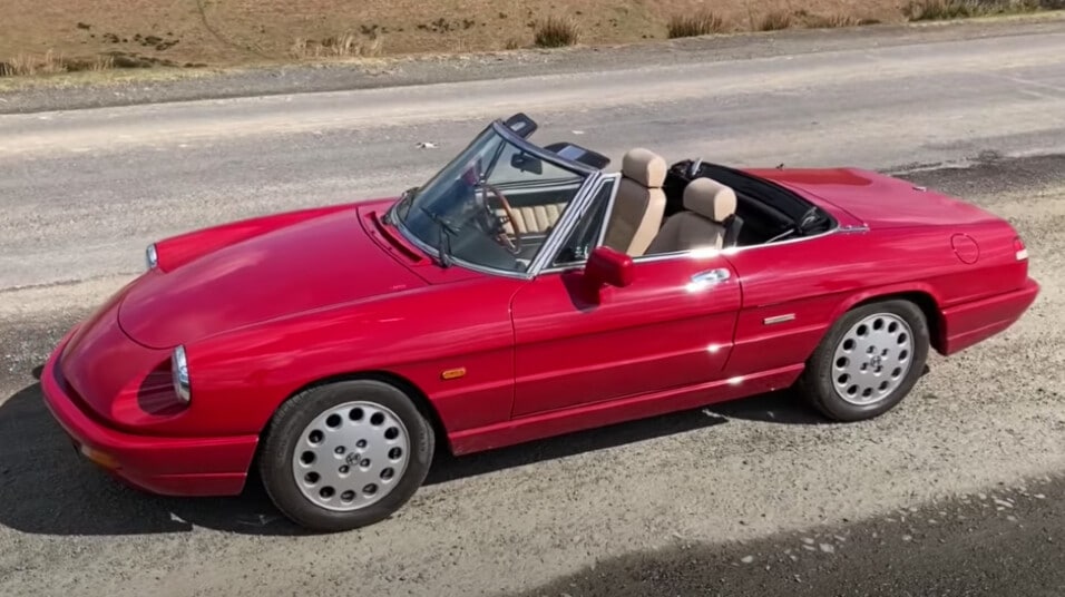 Alfa Romeo Spider Duetto, restomod elettrico con batterie Tesla