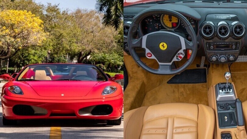 Ferrari F430 Spider, quasi 400mila euro per quella con cambio manuale