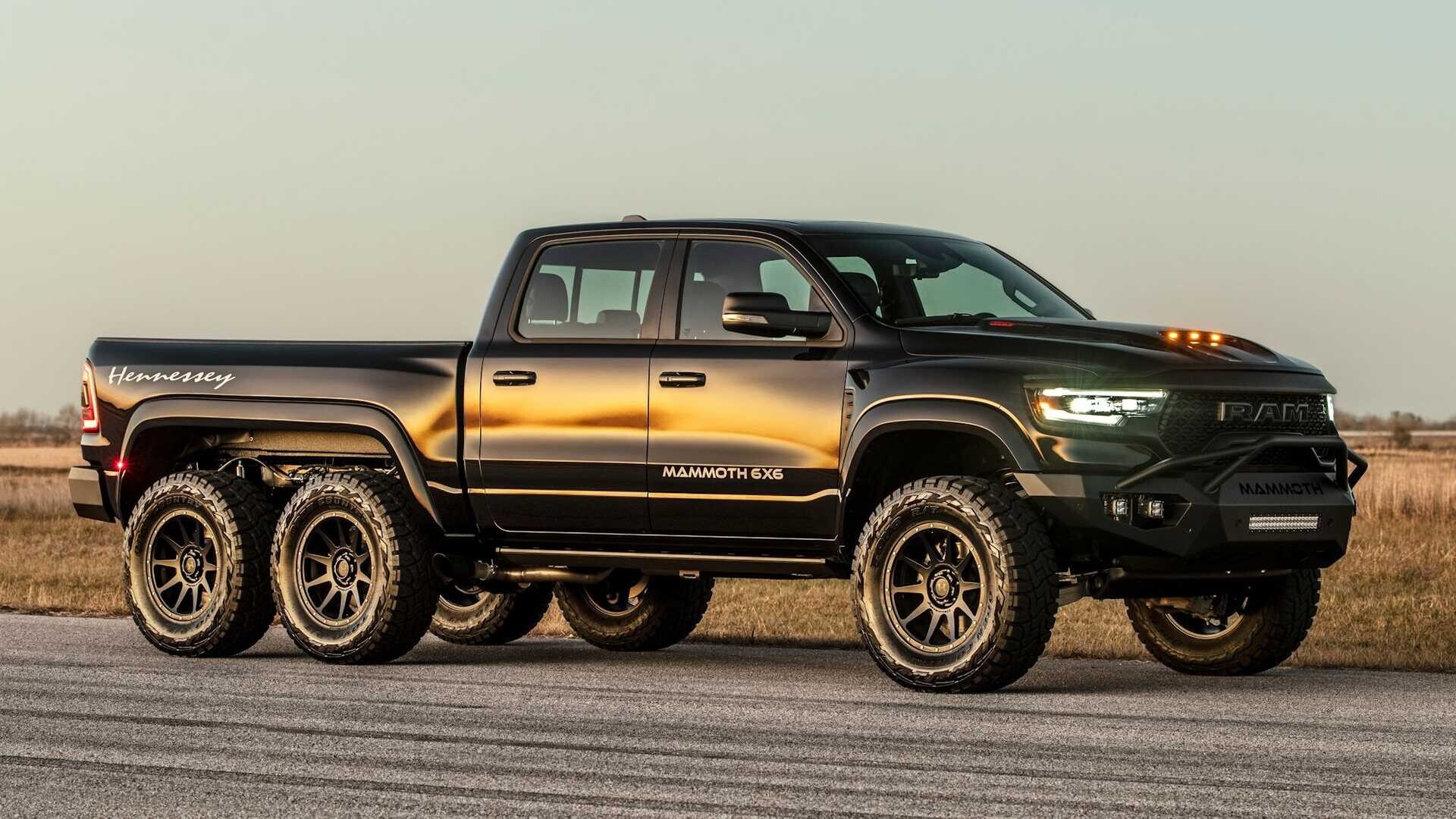 Hennessey Mammooth 1000 6x6 TRX, gli mancano solo le zanne