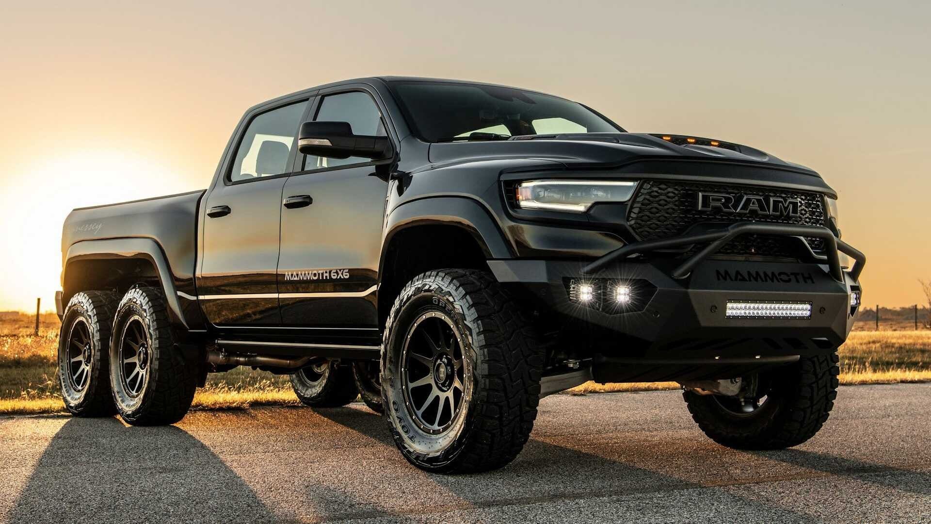 Hennessey Mammooth 1000 6x6 TRX, clamoroso il pick-up a sei ruote
