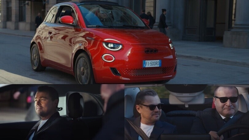 Fiat Nuova 500, ecco lo spot con Lenardo Di Caprio e “La dolce vita”