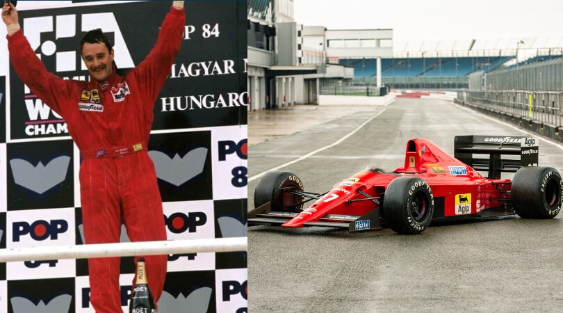 Nigel Mansell costretto a mettere all’asta le sue vetture da corsa