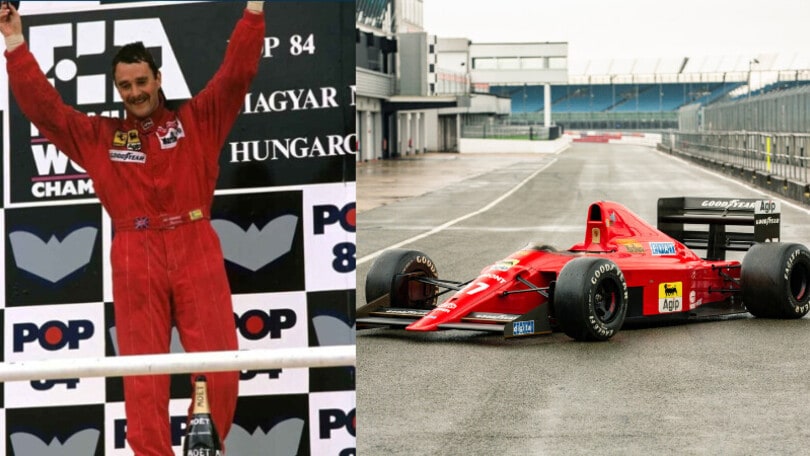 Nigel Mansell costretto a mettere all’asta le sue vetture da corsa