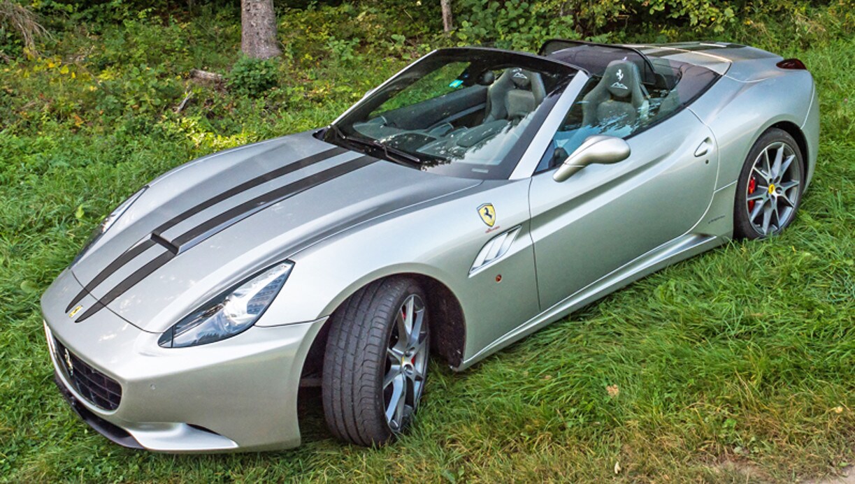 Ferrari California, all'asta quella di Michael Schumacher