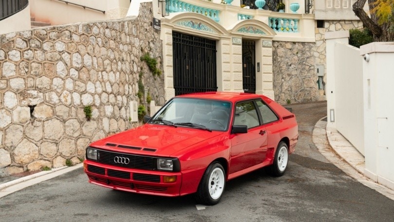 Audi Sport quattro, la Gruppo B stradale all'asta vale una fortuna