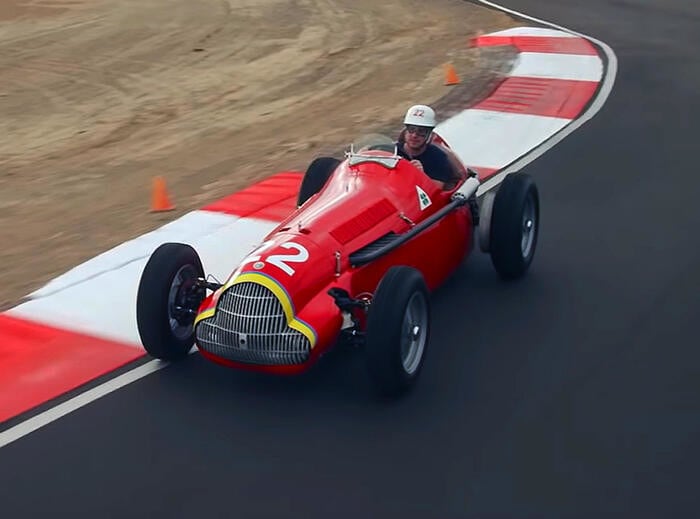 Dowsetts Tipo 184, la replica stradale della Alfetta di Fangio