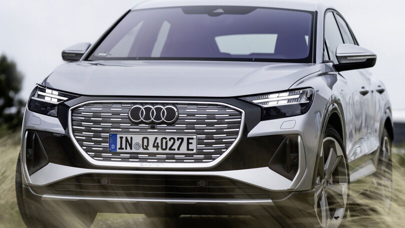 Audi Q4 50 e-tron, prova su strada