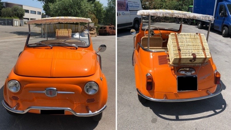 La 500 “Spiaggina” alla conquista dei Caraibi in versione elettrica