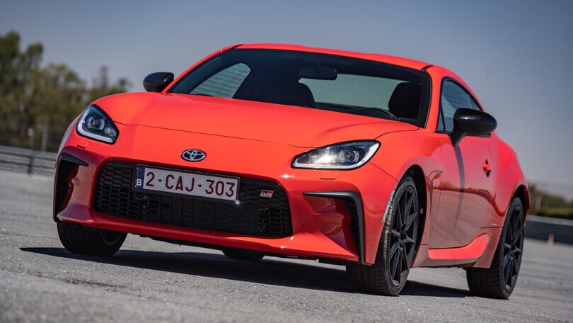 Toyota GR86, la prova in pista