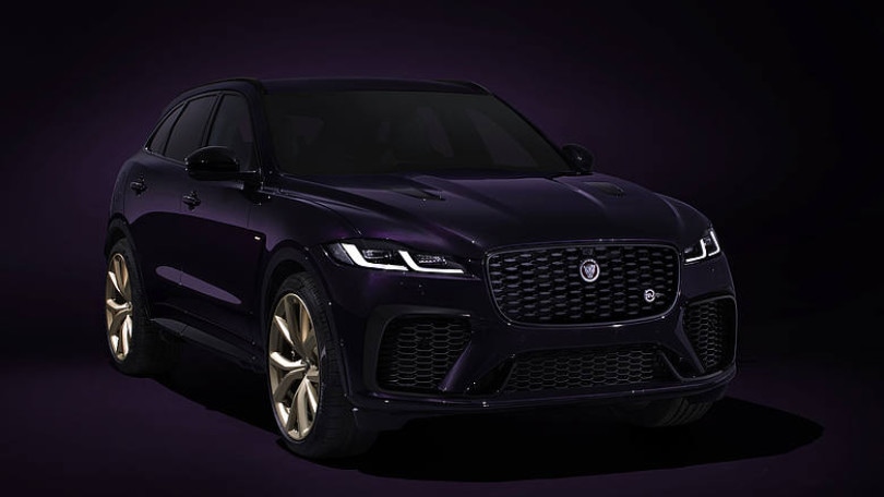 Jaguar F-Pace SVR Edition 1988, l'eleganza si tinge di viola