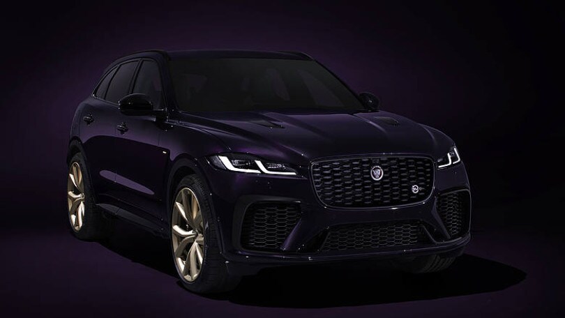 Jaguar F-Pace SVR Edition 1988, l'eleganza si tinge di viola