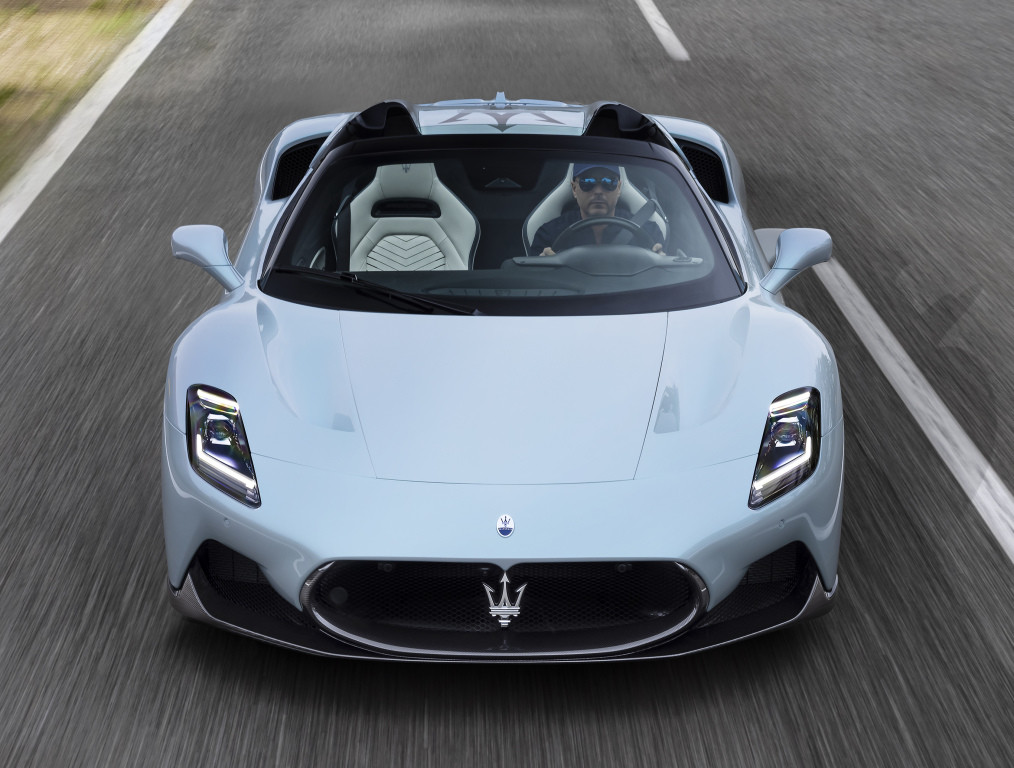 Maserati MC20 Cielo, eccola vista dal vivo