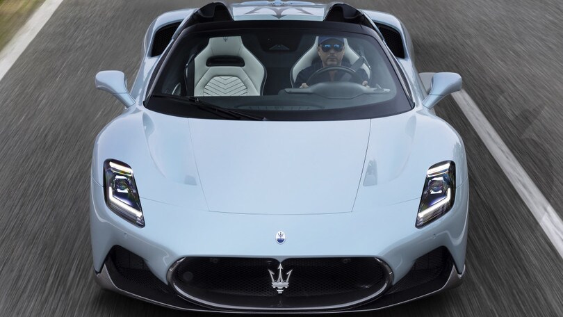 Maserati MC20 Cielo, eccola vista dal vivo