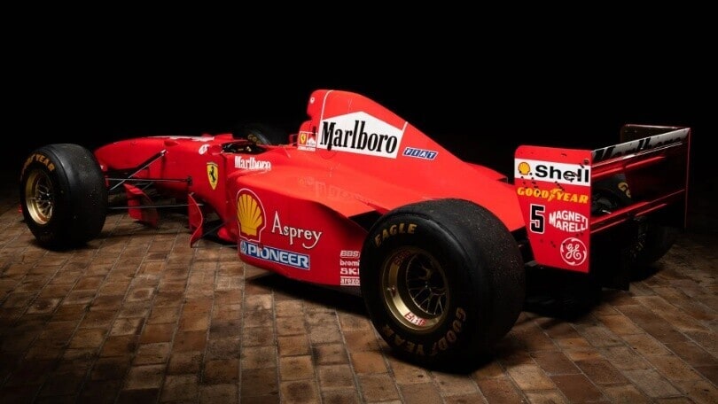 Ferrari F310B, in vendita quella guidata da Irvine nel 1997